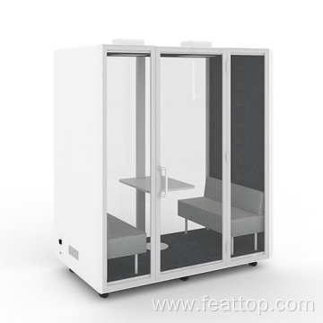 Acoustic office soundproof meeting pod privacy phone booth